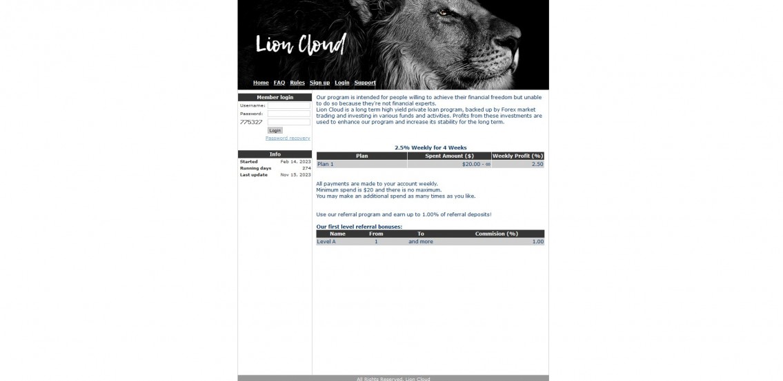 Lion Cloud
