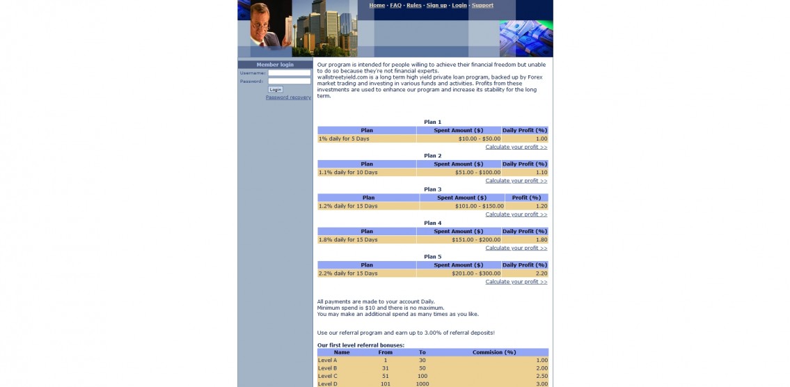 Wall Street Yield